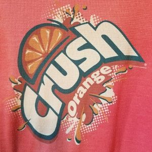 Orange Crush thermal shirt